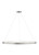 Visual Comfort Modern - 700BOD48S-LED930 - LED Chandelier - Bodiam - Satin Nickel
