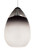 Visual Comfort Modern - 700FJALIKC - One Light Pendant - Alina - Chrome