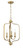 Craftmade - 50533-SB - Three Light Foyer Pendant - Bolden - Satin Brass