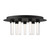 Visual Comfort Modern - 700FMKLA22B-LED927 - LED Flush Mount - Kola - Nightshade Black