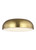 Visual Comfort Modern - 700FMKOSA13R-LED930-277 - LED Flush Mount - Kosa - Aged Brass