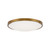 Visual Comfort Modern - 700FMLNC13A-LED927 - LED Flush Mount - Lance - Aged Brass