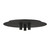 Visual Comfort Modern - 700FMPNT16B-LED930-277 - LED Flush Mount - Ponte - Nightshade Black