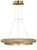 Visual Comfort Modern - 700GRC30HABNO-LED930 - LED Chandelier - Grace - Hand Rubbed Antique Brass/Natural Oak
