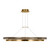 Visual Comfort Modern - 700GRC48NBW-LED930 - LED Chandelier - Grace - Natural Brass/ Weathered Oak