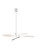 Visual Comfort Modern - 700KLE6N-LED930 - LED Chandelier - Klee - Polished Nickel