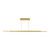 Visual Comfort Modern - 700LSSTG284NB-LED927 - LED Linear Suspension - Stagger - Natural Brass