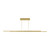 Visual Comfort Modern - 700LSSTG284NB-LED927-277 - LED Linear Suspension - Stagger - Natural Brass