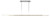 Stagger LED Linear Suspension (700LSSTG284PSS-LED927)