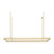 Visual Comfort Modern - 700LSSTG50NB-LED927 - LED Linear Suspension - Stagger - Natural Brass
