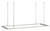 Visual Comfort Modern - 700LSSTG50PSS-LED927 - LED Linear Suspension - Stagger - Polished Stainless Steel