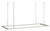 Stagger LED Linear Suspension (700LSSTG50PSS-LED927)