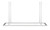 Stagger LED Linear Suspension (700LSSTG50PSS-LED927)