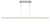 Stagger LED Linear Suspension (700LSSTG72PSS-LED927)