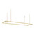 Stagger LED Linear Suspension (700LSSTG84NB-LED927)