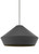 Visual Comfort Modern - 700MOBMLYZ - One Light Pendant - Brummel - Antique Bronze