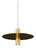 Visual Comfort Modern - 700MOPNTNB-LED930 - LED Pendant - Ponte - Natural Brass