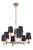 Tarryn Nine Light Chandelier (53229-SB)