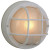 Craftmade - Z394-TW - One Light Flushmount - Bulkheads Oval and Round - Textured White