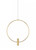 Visual Comfort Modern - 700MPLAY13NB-LED930 - LED Pendant - Layla - Natural Brass