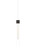 Visual Comfort Modern - 700MPLNGFB-LED930 - LED Pendant - Linger - Nightshade Black