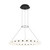 Visual Comfort Modern - 700OBT30B-LED927 - LED Chandelier - Orbet - Nightshade Black