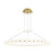 Visual Comfort Modern - 700OBT42NB-LED927 - LED Chandelier - Orbet - Natural Brass