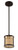 Craftmade - 54591-ABZ - One Light Mini Pendant - Malaya - Aged Bronze Brushed