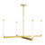 Visual Comfort Modern - 700PHB36NB-LED927-277 - LED Chandelier - Phobos - Natural Brass