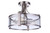 Craftmade - 55353-BNK - Three Light Semi Flush Mount - Elliot - Brushed Polished Nickel
