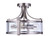 Elliot Three Light Semi Flush Mount (55353-BNK)