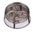 Elliot Three Light Flushmount (55383-BNK)