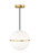 Visual Comfort Modern - 700TDHNE13NB-LED930 - LED Pendant - Hanea - Natural Brass