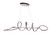Craftmade - 55770-CHB-LED - LED Chandelier - Pulse - Champagne Brass