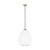 Visual Comfort Modern - 700TDKPR13CNB-LED927 - LED Pendant - Kapoor - Clear/Natural Brass
