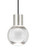 Visual Comfort Modern - 700TDMINAP1CBS-LED930 - LED Pendant - Mina - Satin Nickel