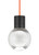 Visual Comfort Modern - 700TDMINAP1COB-LED922 - LED Pendant - Mina - Black