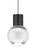 Visual Comfort Modern - 700TDMINAP1CYB-LED922 - LED Pendant - Mina - Black