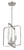 Stowe Three Light Foyer Pendant (56033-BNK)