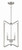 Shayna Four Light Foyer Pendant (56134-BNK)