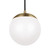 manufacturer_finish:Satin Brass|manufacturer_glass:Smooth White|light_source:LED|light_output:700.00lm|color_temperature:3000K|cri:90