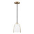 manufacturer_finish:Satin Brass|manufacturer_glass:Matte White|light_output:Unspecified|color_temperature:Unspecified|cri:Unspecified