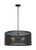 Visual Comfort Studio - 6528504-12 - Four Light Pendant - Gereon - Black