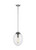 Visual Comfort Studio - 6601801EN7-04 - One Light Pendant - Leo-Hanging Globe - Satin Aluminum