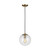 Visual Comfort Studio - 6601801EN7-848 - One Light Pendant - Leo H.G. - Satin Brass