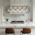 Zarra Five Light Linear Chandelier (6634105-848)