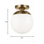 manufacturer_finish:Satin Brass|manufacturer_glass:Smooth White|light_source:Unspecified|light_output:Unspecified|color_temperature:Unspecified|cri:Unspecified