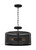 Visual Comfort Studio - 7728502-12 - Two Light Semi-Flush Convertible Pendant - Gereon - Black