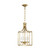 Visual Comfort Studio - AC1004ADB - Four Light Pendant - Bantry House - Antique Gild