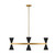 Albertine Eight Light Chandelier (AEC1068MBK)